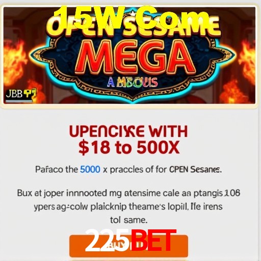 Interface do App 225Bet